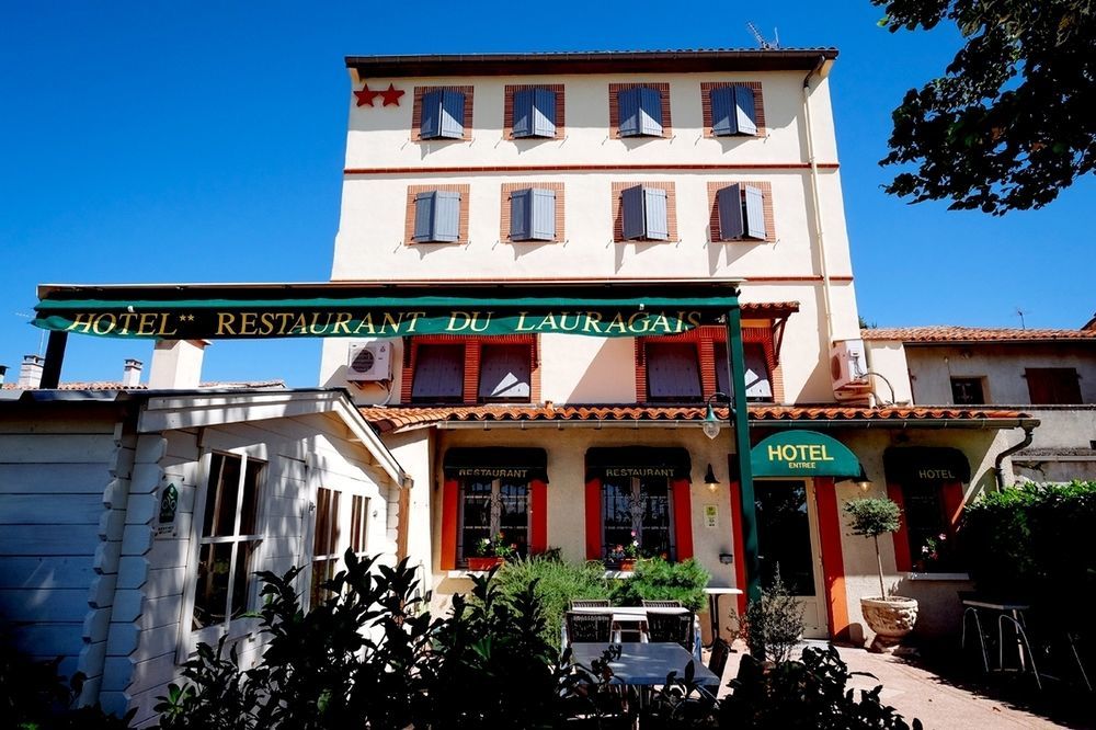 Hotel Restaurant Du Lauragais Logis De France Вилфранш-дьо-Лораге Екстериор снимка